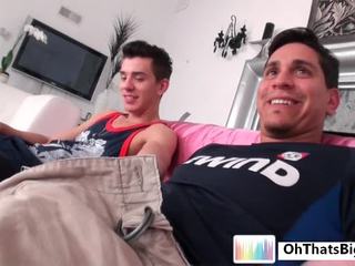 Stud Has His 1st Meeting With A Big Dick