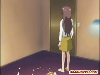Slutty manga modelo gaja com clister tetas gets assfucked por dela brothers boyfriend