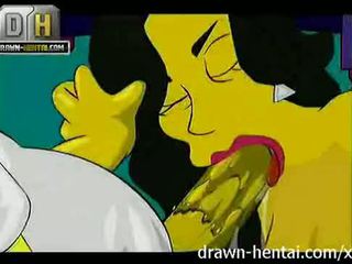 Simpsons 포르노를 - 삼인조