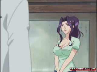 Mom Japanese Hentai Gets Squeezed Her ...