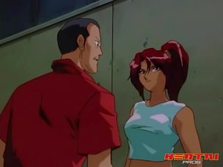 Kenta gets weg hoofd van miyuki die hungrily rides zijn lul door de kant van de weg porno video's