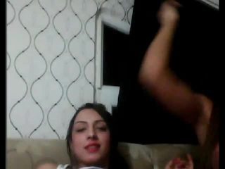 Turkish Tgirls playing with each other on cam