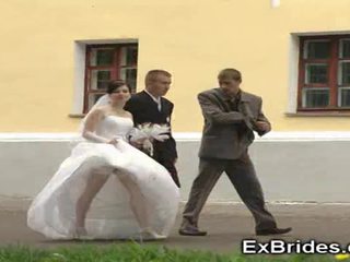 Skutočný brides upskirts!
