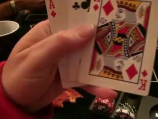 Poker igra ends up v a sladko seks zabava