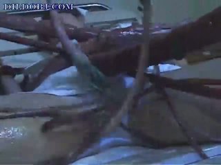 Buitenaards tentacles aanval een verpleegster