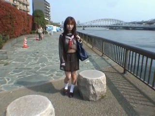 Nice asian schoolgirl