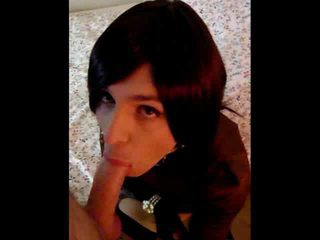 real sucking great, crossdresser new, more blowjob great