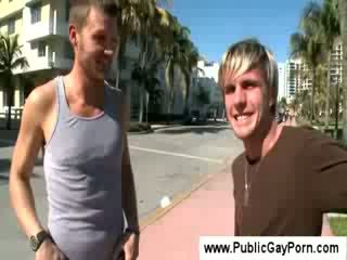 Gay beach boys having public sExEx