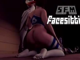 Sfm Facesitting: Free Tube Facesitting HD Porn Video b6