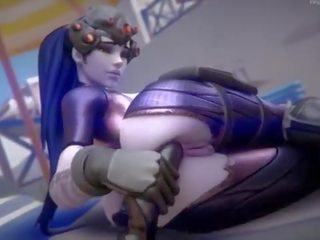 Widowmaker The Anal Queen - Ass Fucked Compilation All New Scenes 2018 (With Sound)