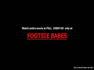 Jasmine Rouge enjoying hot footsex