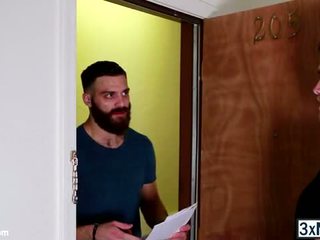 Hairy dudes encounters rough gay sex