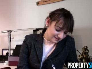 PropertySex - Aquarius client and Virgo real estate agent make sex video