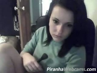 Hot Teen With New Webcam Masturbating On Webcam