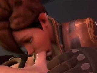 Tracer in Overwatch have sex