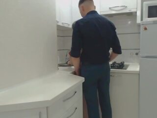 Couple Having Sex In The Kitchen
