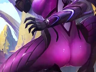 Widowmaker Breath Play, Free 60 FPS Porn Video 5f