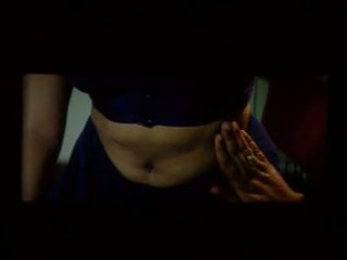 Sexy mallu reshma trong blue saree