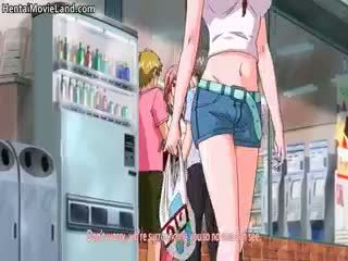 Aranyos ginger anime tini blowing tube part5