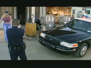 Hooters policeman em quente sexo ação