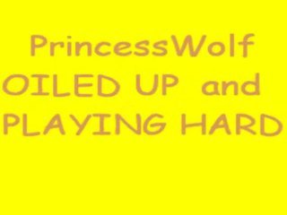 Princesswolf olajos masturbation 2161